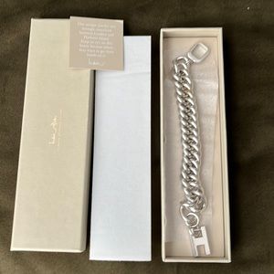 India Hicks heritage link bracelet in silver